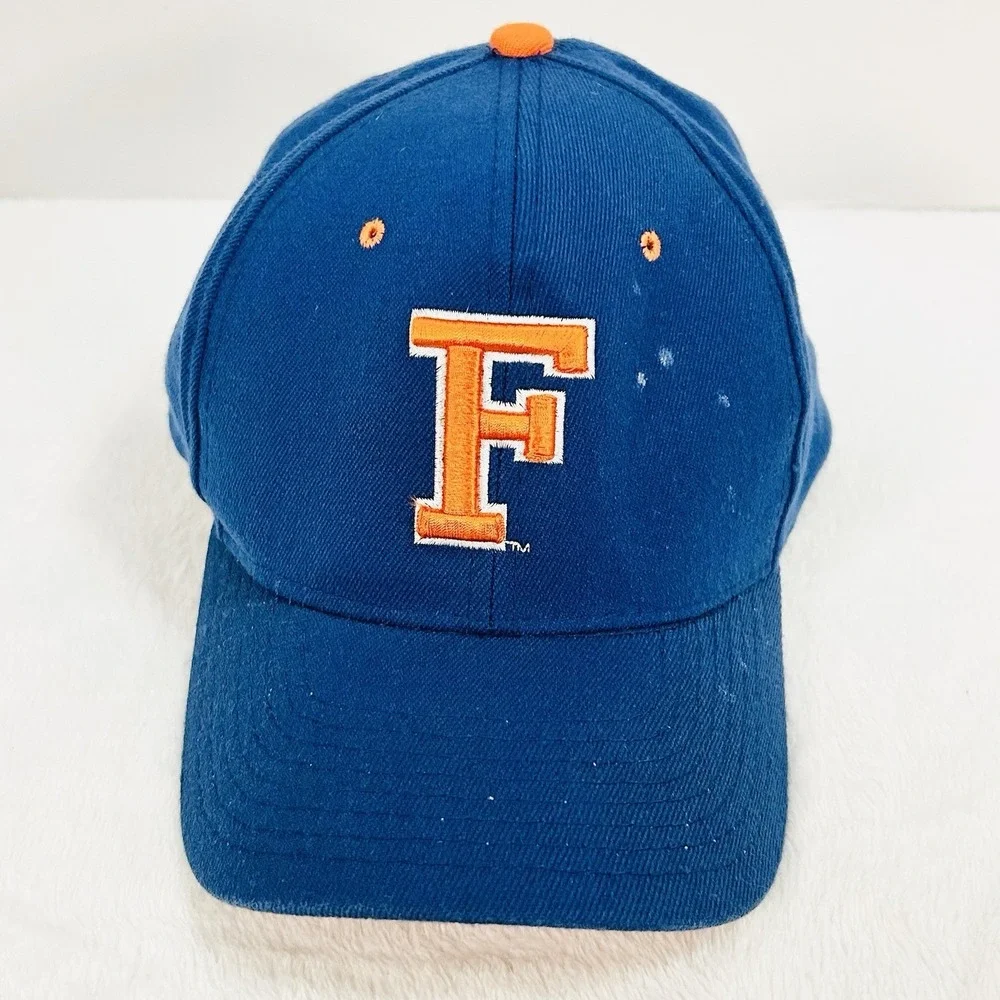 Zephyr Florida Gators F Logo Stretch Flex Hat Cap L/XL‎ Blue NCAA College